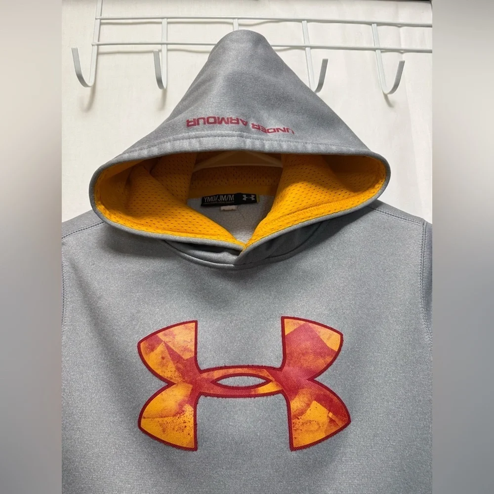 Under Armour Hoodie Sweat Shirt Boys Medium 0107